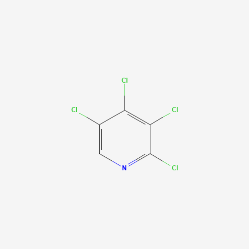 2,3,4,5-tetrachloropyridine (CAS: 2808-86-8) - Chemical Structure and Molecular Formula 