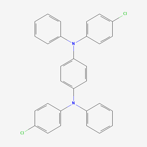 1-N,4-N-bis(4-chlorophenyl)-1-N,4-N-diphenylbenzene-1,4-diamine (CAS: 113703-66-5) - Related Chemical Product