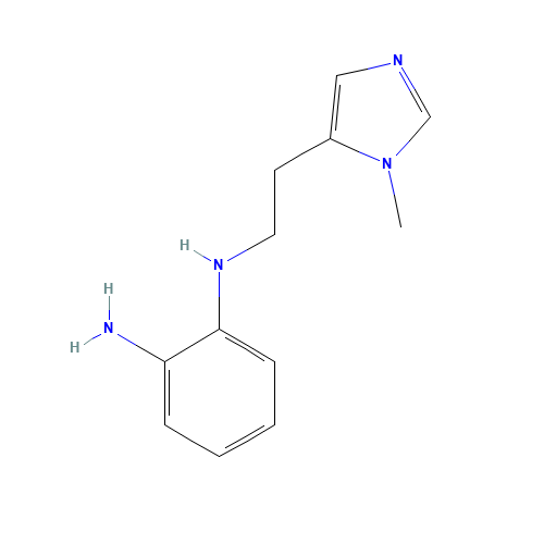 2-N-[2-(3-methylimidazol-4-yl)ethyl]benzene-1,2-diamine (CAS: 876590-83-9) - Related Chemical Product