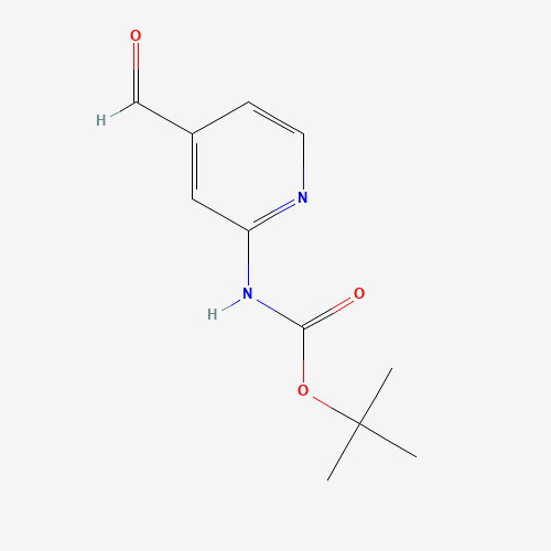tert-butyl N-(4-formylpyridin-2-yl)carbamate (CAS: 304873-65-2) - Related Chemical Product
