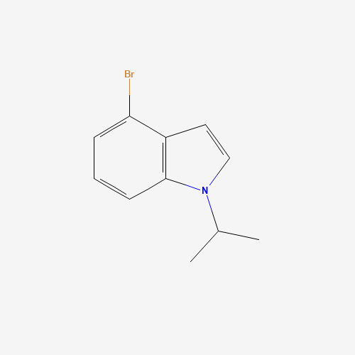 4-bromo-1-propan-2-ylindole (CAS: 1219741-49-7) - Chemical Structure and Molecular Formula 