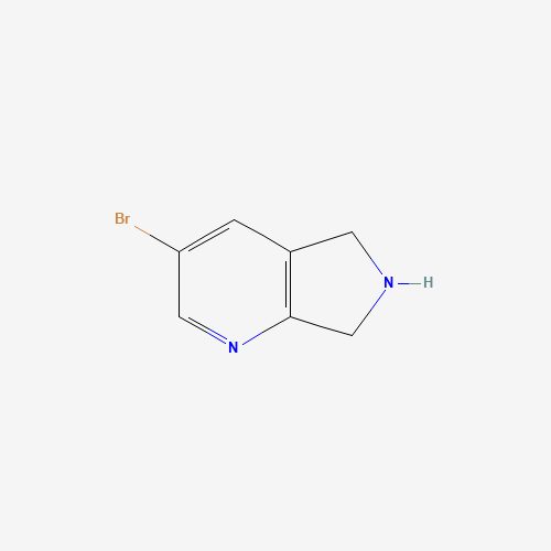 3-bromo-6,7-dihydro-5H-pyrrolo[3,4-b]pyridine (CAS: 905273-36-1) - Related Chemical Product
