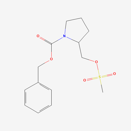 benzyl 2-(methylsulfonyloxymethyl)pyrrolidine-1-carboxylate (CAS: 317830-92-5) - Related Chemical Product