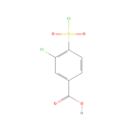 3-chloro-4-chlorosulfonylbenzoic acid (CAS: 29872-68-2) - Related Chemical Product
