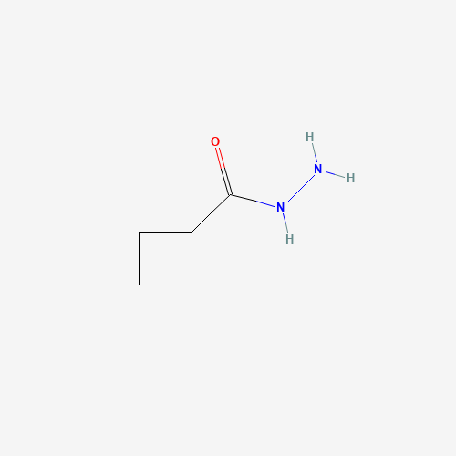 cyclobutanecarbohydrazide (CAS: 98069-56-8) - Chemical Structure and Molecular Formula 