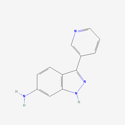3-pyridin-3-yl-1H-indazol-6-amine (CAS: 586329-71-7) - Related Chemical Product