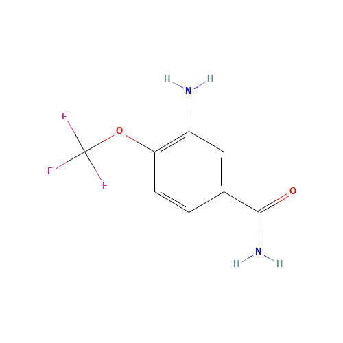 3-amino-4-(trifluoromethoxy)benzamide (CAS: 1261795-40-7) - Related Chemical Product