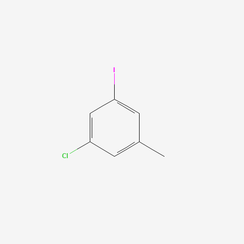 1-chloro-3-iodo-5-methylbenzene (CAS: 116632-43-0) - Chemical Structure and Molecular Formula 