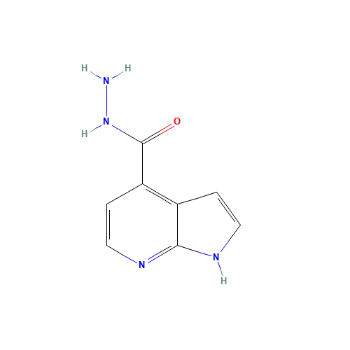 1H-pyrrolo[2,3-b]pyridine-4-carbohydrazide (CAS: 1004303-83-6) - Related Chemical Product