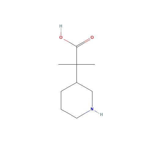 2-methyl-2-piperidin-3-ylpropanoic acid (CAS: 953079-98-6) - Related Chemical Product