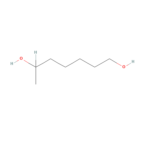 heptane-1,6-diol (CAS: 13175-27-4) - Chemical Structure and Molecular Formula 