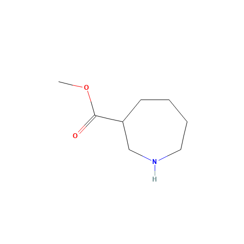 methyl azepane-3-carboxylate (CAS: 786623-60-7) - Chemical Structure and Molecular Formula 