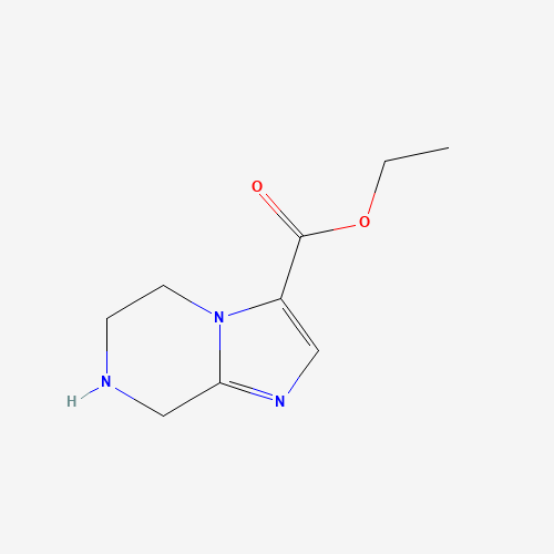 ethyl 5,6,7,8-tetrahydroimidazo[1,2-a]pyrazine-3-carboxylate (CAS: 1286753-85-2) - Related Chemical Product