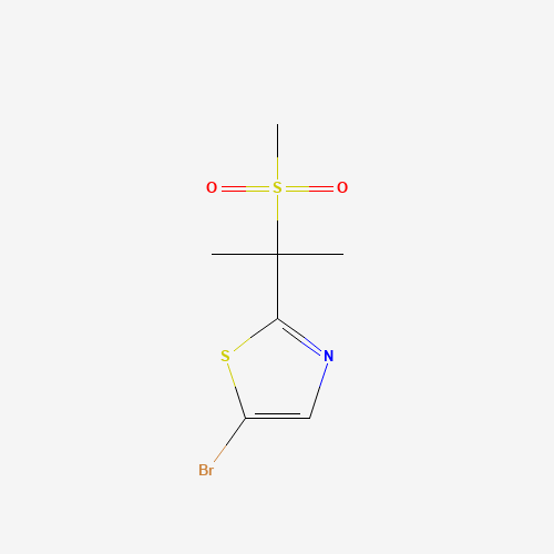 5-bromo-2-(2-methylsulfonylpropan-2-yl)-1,3-thiazole (CAS: 1312537-32-8) - Related Chemical Product
