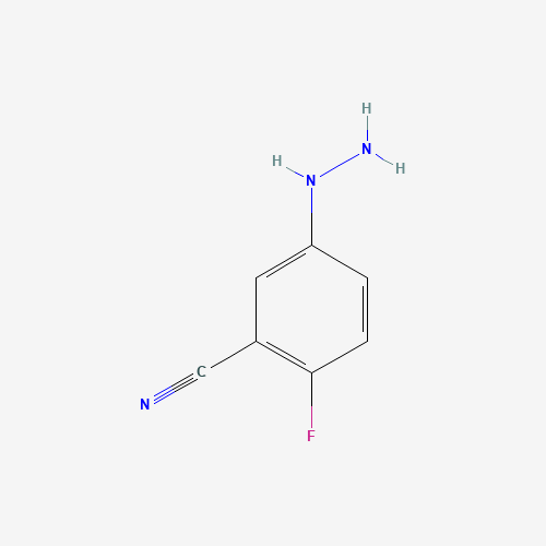 2-fluoro-5-hydrazinylbenzonitrile (CAS: 161886-21-1) - Related Chemical Product