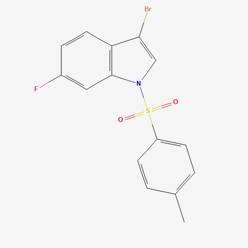 3-bromo-6-fluoro-1-(4-methylphenyl)sulfonylindole (CAS: 887338-51-4) - Related Chemical Product