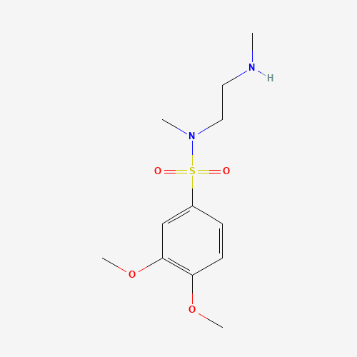 3,4-dimethoxy-N-methyl-N-[2-(methylamino)ethyl]benzenesulfonamide (CAS: 956467-87-1) - Related Chemical Product
