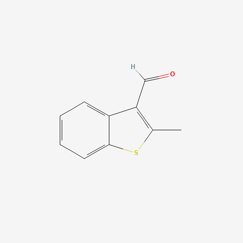 2-methyl-1-benzothiophene-3-carbaldehyde (CAS: 30446-99-2) - Chemical Structure and Molecular Formula 
