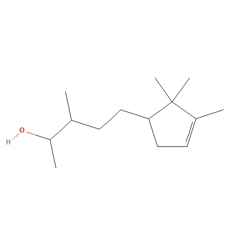 3-methyl-5-(2,2,3-trimethylcyclopent-3-en-1-yl)pentan-2-ol (CAS: 65113-99-7) - Related Chemical Product