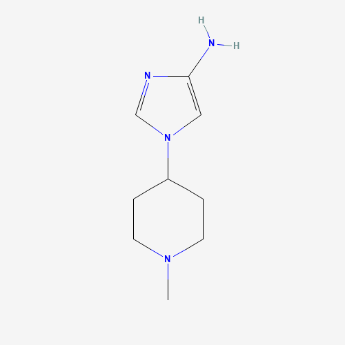 1-(1-methylpiperidin-4-yl)imidazol-4-amine (CAS: 1453213-24-5) - Related Chemical Product