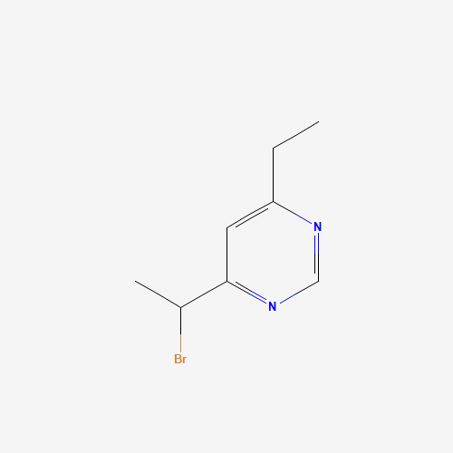 4-(1-bromoethyl)-6-ethylpyrimidine (CAS: 1308870-28-1) - Related Chemical Product