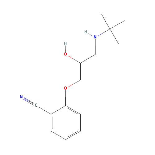 2-[3-(tert-butylamino)-2-hydroxypropoxy]benzonitrile (CAS: 34915-68-9) - Related Chemical Product