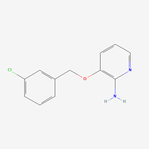 3-[(3-chlorophenyl)methoxy]pyridin-2-amine (CAS: 107229-62-9) - Related Chemical Product