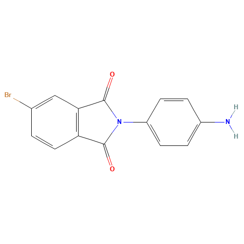 2-(4-aminophenyl)-5-bromoisoindole-1,3-dione (CAS: 349443-14-7) - Related Chemical Product