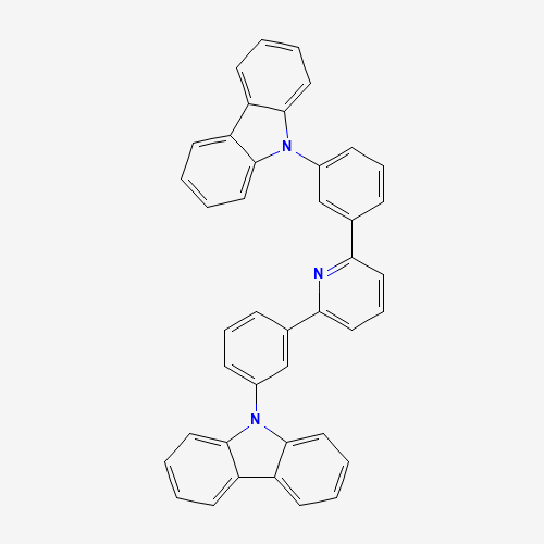 9-[3-[6-(3-carbazol-9-ylphenyl)pyridin-2-yl]phenyl]carbazole (CAS: 1013405-24-7) - Related Chemical Product