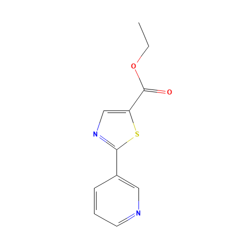 ethyl 2-pyridin-3-yl-1,3-thiazole-5-carboxylate (CAS: 886370-75-8) - Related Chemical Product