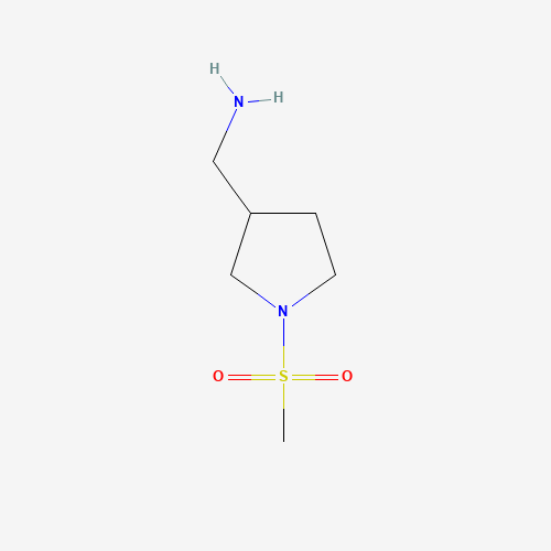 (1-methylsulfonylpyrrolidin-3-yl)methanamine (CAS: 1248952-09-1) - Related Chemical Product