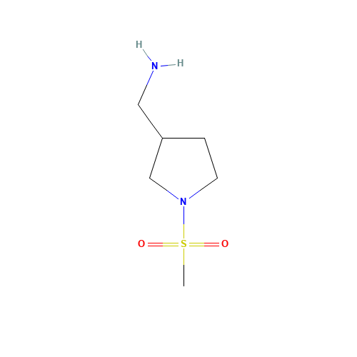 (1-methylsulfonylpyrrolidin-3-yl)methanamine (CAS: 1248952-09-1) - Related Chemical Product