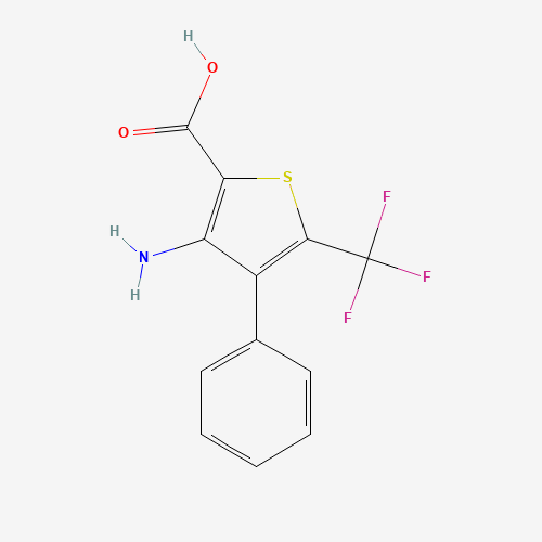 3-amino-4-phenyl-5-(trifluoromethyl)thiophene-2-carboxylic acid (CAS: 849066-52-0) - Related Chemical Product