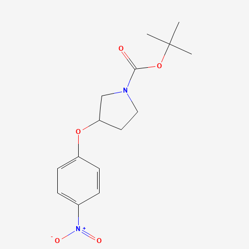 tert-butyl 3-(4-nitrophenoxy)pyrrolidine-1-carboxylate (CAS: 405887-36-7) - Related Chemical Product