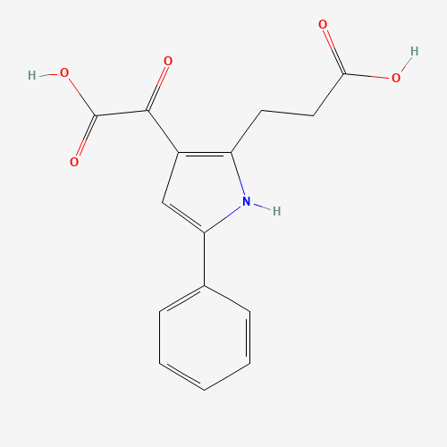 3-(3-oxalo-5-phenyl-1H-pyrrol-2-yl)propanoic acid (CAS: 1195981-64-6) - Related Chemical Product