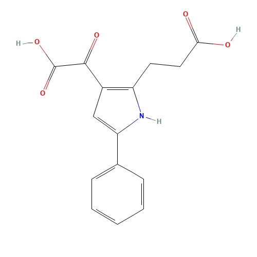 3-(3-oxalo-5-phenyl-1H-pyrrol-2-yl)propanoic acid (CAS: 1195981-64-6) - Related Chemical Product