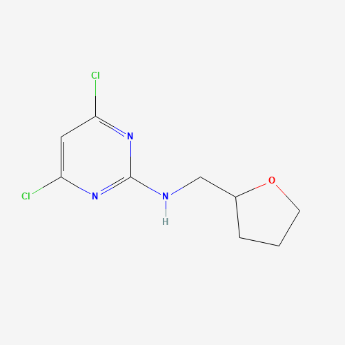 4,6-dichloro-N-(oxolan-2-ylmethyl)pyrimidin-2-amine (CAS: 879609-26-4) - Related Chemical Product