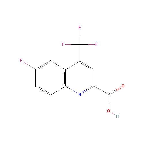 6-fluoro-4-(trifluoromethyl)quinoline-2-carboxylic acid (CAS: 596845-42-0) - Related Chemical Product