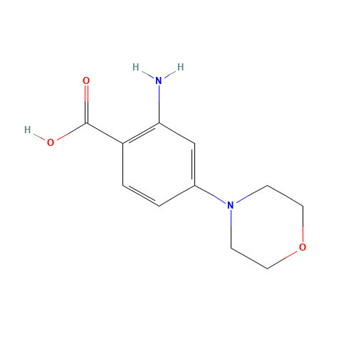 2-amino-4-morpholin-4-ylbenzoic acid (CAS: 404010-74-8) - Related Chemical Product