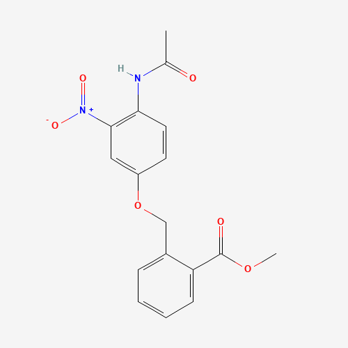 methyl 2-[(4-acetamido-3-nitrophenoxy)methyl]benzoate (CAS: 808744-66-3) - Related Chemical Product