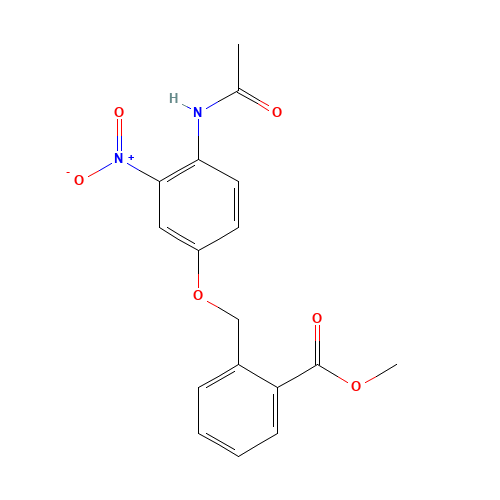 methyl 2-[(4-acetamido-3-nitrophenoxy)methyl]benzoate (CAS: 808744-66-3) - Related Chemical Product