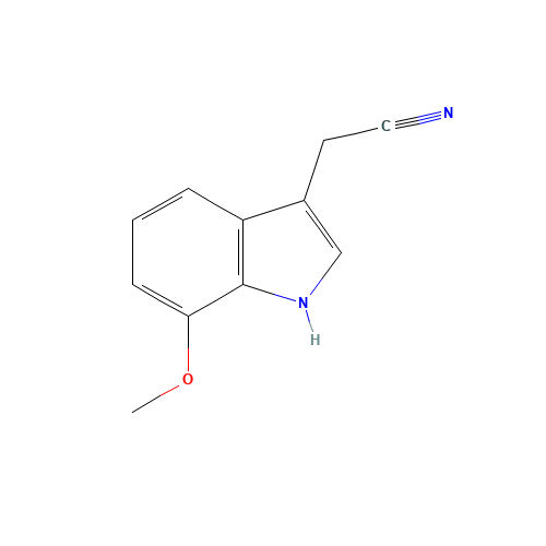 2-(7-methoxy-1H-indol-3-yl)acetonitrile (CAS: 2436-18-2) - Related Chemical Product