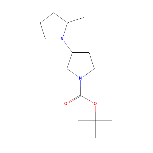 tert-butyl 3-(2-methylpyrrolidin-1-yl)pyrrolidine-1-carboxylate (CAS: 1146415-31-7) - Related Chemical Product