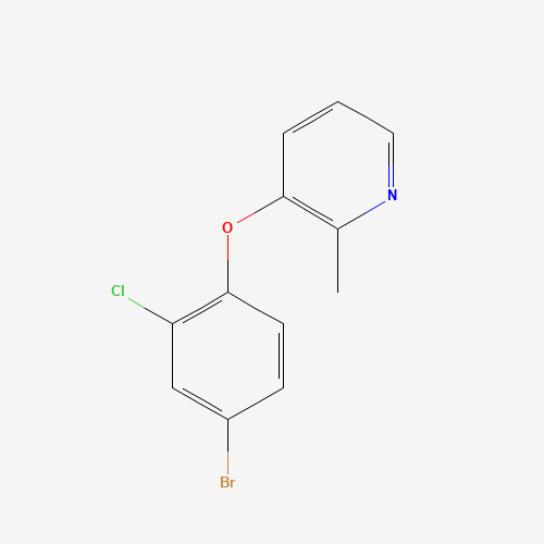 3-(4-bromo-2-chlorophenoxy)-2-methylpyridine (CAS: 1362703-26-1) - Related Chemical Product