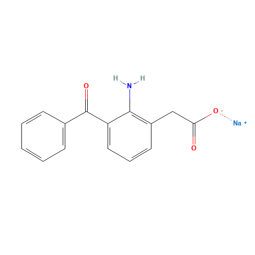 sodium;2-(2-amino-3-benzoylphenyl)acetate (CAS: 61941-56-8) - Related Chemical Product