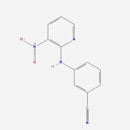 3-[(3-nitropyridin-2-yl)amino]benzonitrile (CAS: 61963-70-0) - Related Chemical Product