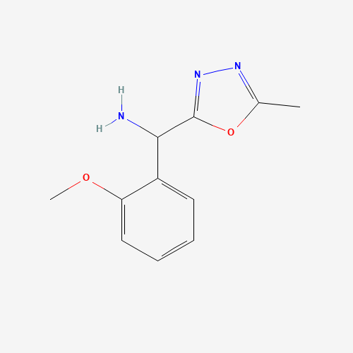 (2-methoxyphenyl)-(5-methyl-1,3,4-oxadiazol-2-yl)methanamine (CAS: 1082497-11-7) - Related Chemical Product