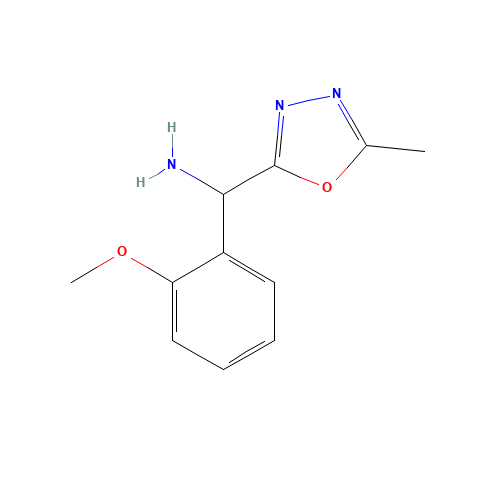 (2-methoxyphenyl)-(5-methyl-1,3,4-oxadiazol-2-yl)methanamine (CAS: 1082497-11-7) - Related Chemical Product