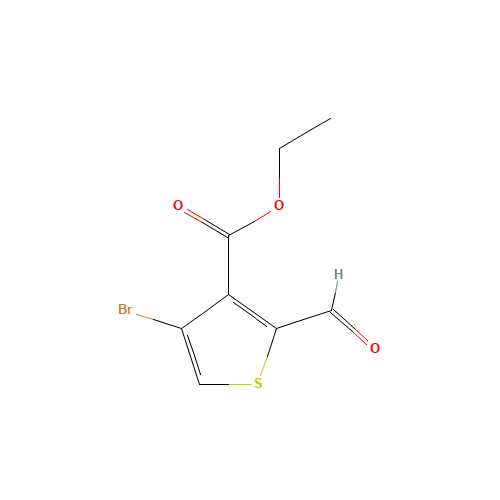 ethyl 4-bromo-2-formylthiophene-3-carboxylate (CAS: 1433203-92-9) - Related Chemical Product