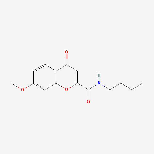 N-butyl-7-methoxy-4-oxochromene-2-carboxamide (CAS: 862993-30-4) - Related Chemical Product